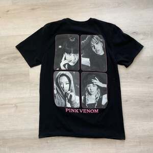 Blackpink Pink Venom Tee Shirt Pure Cotton Black Adult Large